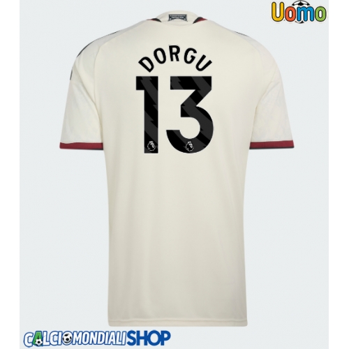 Maglie da calcio Manchester United Patrick Dorgu #13 Terza Maglia 2026-27 Manica Corta